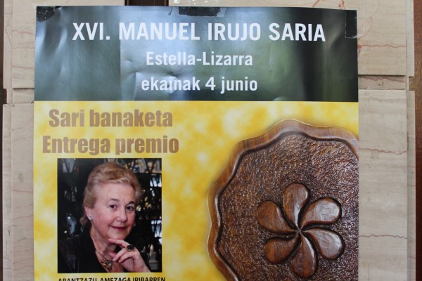 Premios Irujo Sariak 2016
