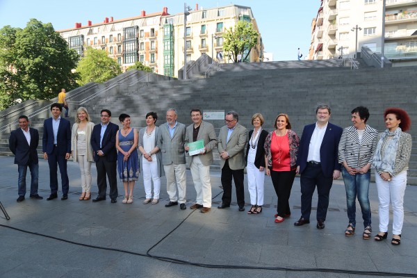 Presentación de candidatos y candidatas de EAJ-PNV por Bizkaia al Congreso y Senado