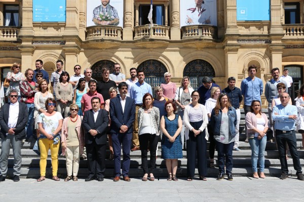 EAJ PNV Nizako erasoaren aurkako arbuioa adierazteko kontzentrazioan