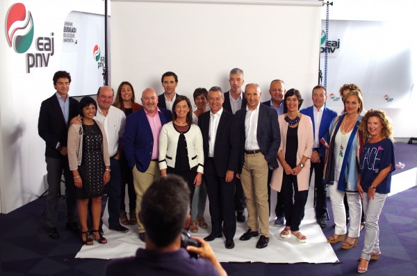 Candidatos de EAJ-PNV al Parlamento Vasco