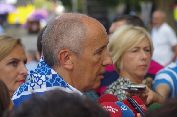 Josu Erkoreka Bilboko Areatzan