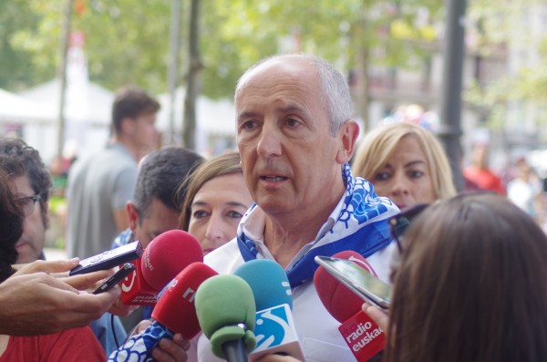 Josu Erkoreka Bilboko Areatzan