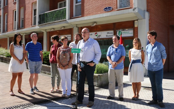 Oficina electoral en Intxaurrondo