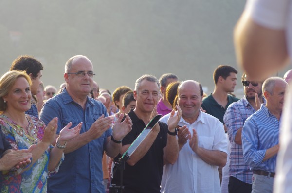 Acto político en Zarautz