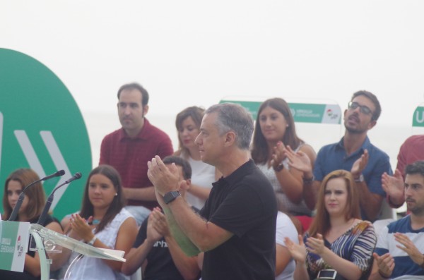 Zarautzeko ekitaldi politikoa