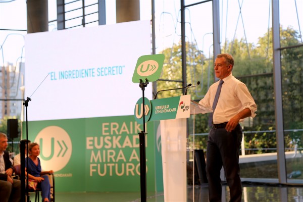 Iñigo Urkullu Euskalduna jauregian