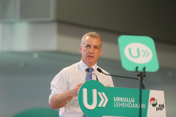 Iñigo Urkullu Euskalduna jauregian