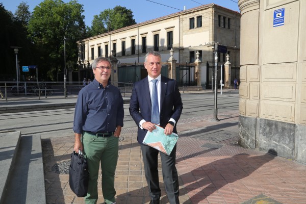 Joseba Aurrekoetxea, Iñigo Urkullu Iñigo Urkullu, Joseba Aurrekoetxea  - Hauteskunde Programaren aurkezpena