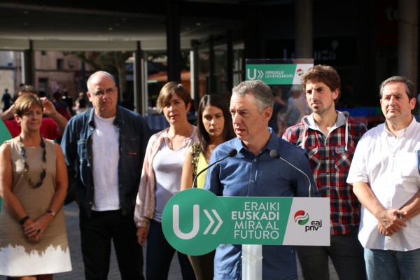 Iñigo Urkullu en Renteria
