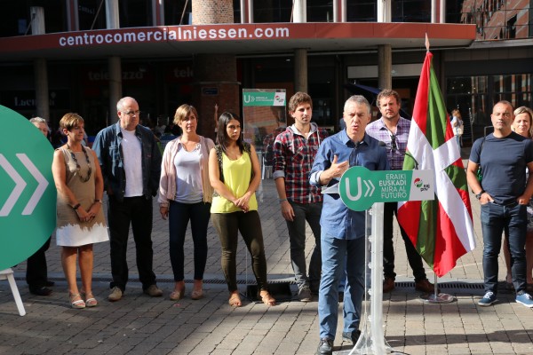 Iñigo Urkullu en Renteria