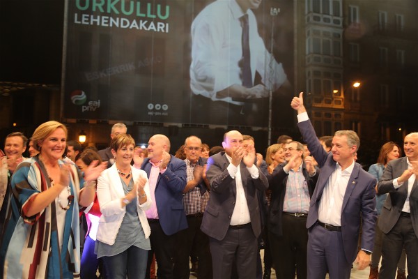 Urkullu Lehendakari - Hauteskunde Gaua - Noche Electoral