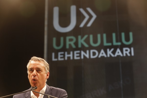 Urkullu Lehendakari - Hauteskunde Gaua - Noche Electoral