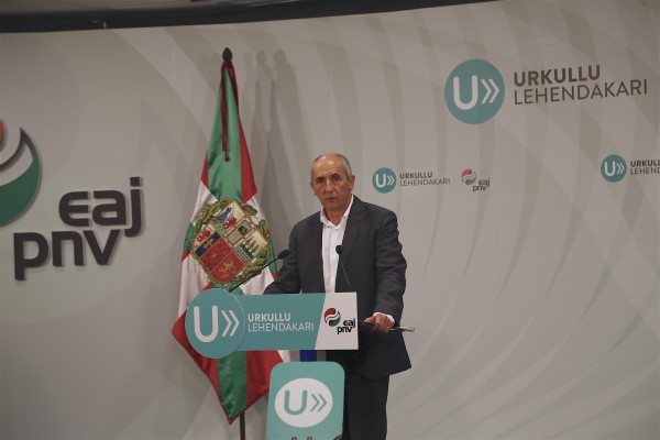 Urkullu Lehendakari - Hauteskunde Gaua - Noche Electoral