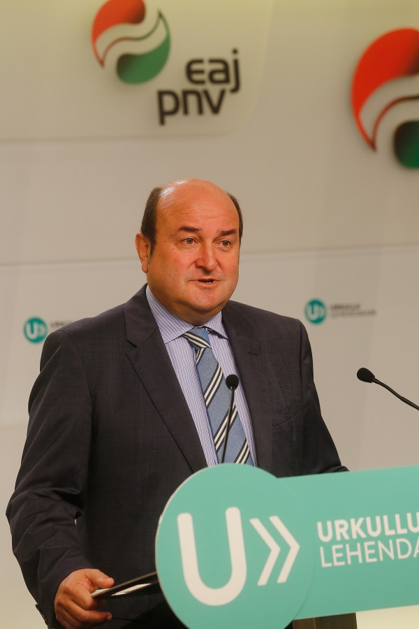 Balance de la ronda de contactos para la formación de un Gobierno Vasco sólido y estable. Andoni Ortuzar