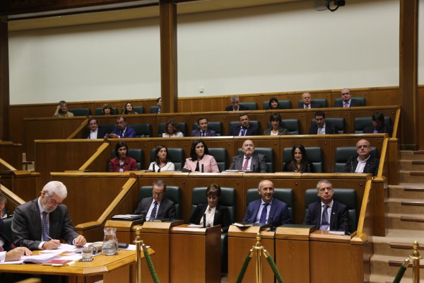 Sesión Constitutiva del Parlamento Vasco - XI Legislatura
