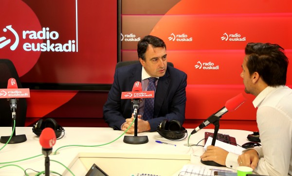 Aitor Esteban Radio Euskadiren Boulevard saioan