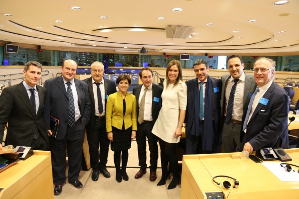 Andoni Ortuzar en el Consejo anual del Partido Demócrata Europeo