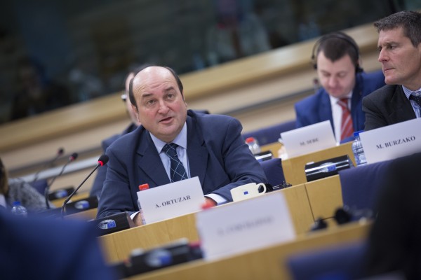 Andoni Ortuzar en el Consejo anual del Partido Demócrata Europeo