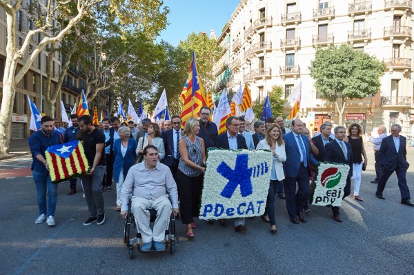 EAJ PNV en la celebración de la Diada 2017