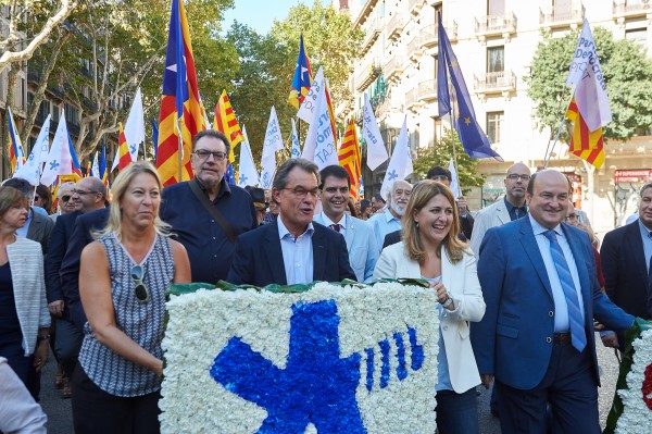 EAJ PNV  2017ko Diada eguneko ekitaldietan