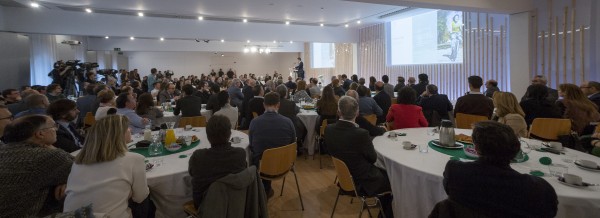 Gorka Urtaran Vitoria-Gasteizko Ikuspegia 2025 aurkezpenean