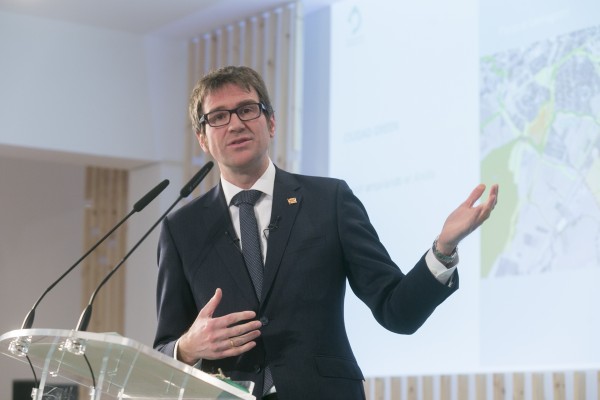 Gorka Urtaran Vitoria-Gasteizko Ikuspegia 2025 aurkezpenean