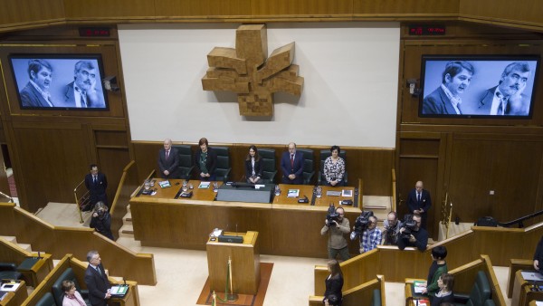 Fernando Buesa eta Enrique Casas omentzeko ekitaldia