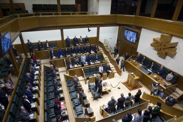 Fernando Buesa eta Enrique Casas omentzeko ekitaldia