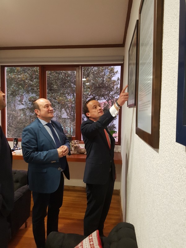 Andoni Ortuzar y Mikel Arriola