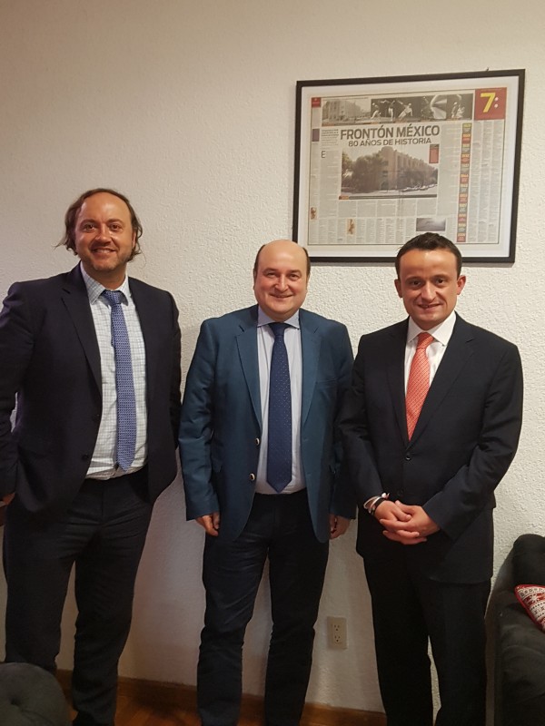 Andoni Ortuzar eta Mikel Arriola