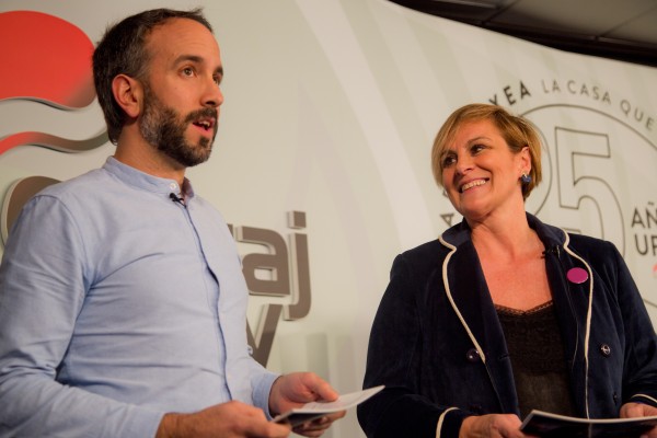 Jornada de puertas abiertas en Sabin Etxea con motivo del 8-M