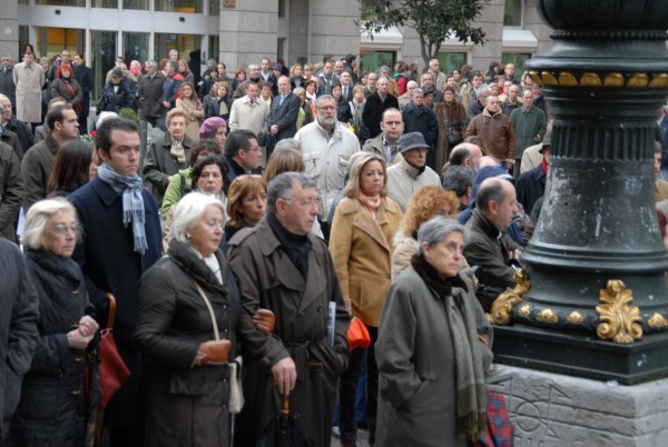 Bilbao: Concentración en repulsa por el asesinato de Inazio Uria 