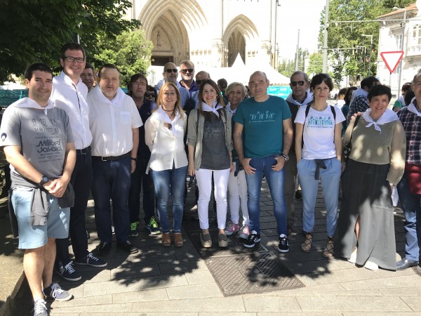 Cadena Humana organizada por Gure esku dago