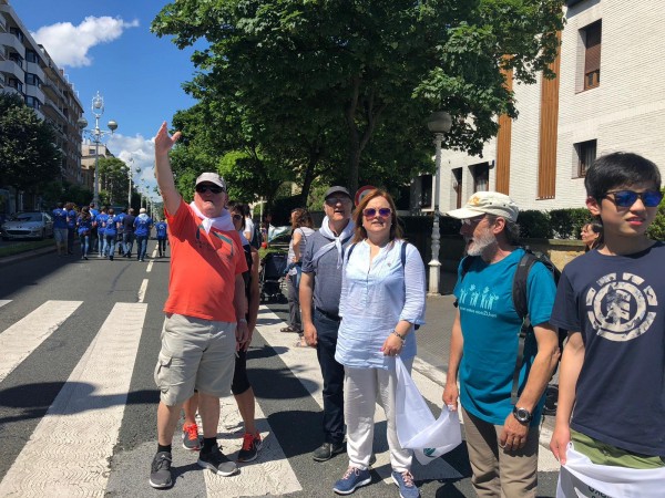 Cadena Humana organizada por Gure esku dago