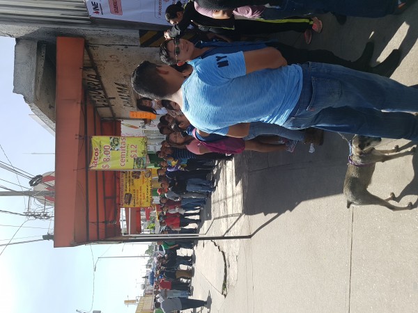 El burukide Mikel Burzako Burzako siguió durante el día en Puebla como observador internacional