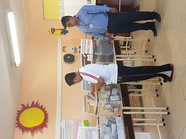 El burukide Mikel Burzako Burzako siguió durante el día en Puebla como observador internacional