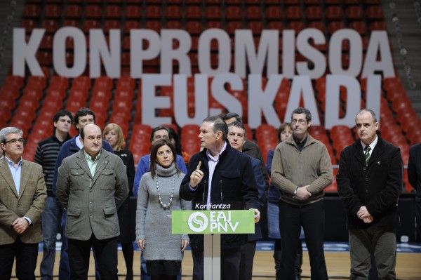 Juan Jose Ibarretxe en la Asamblea Nacional