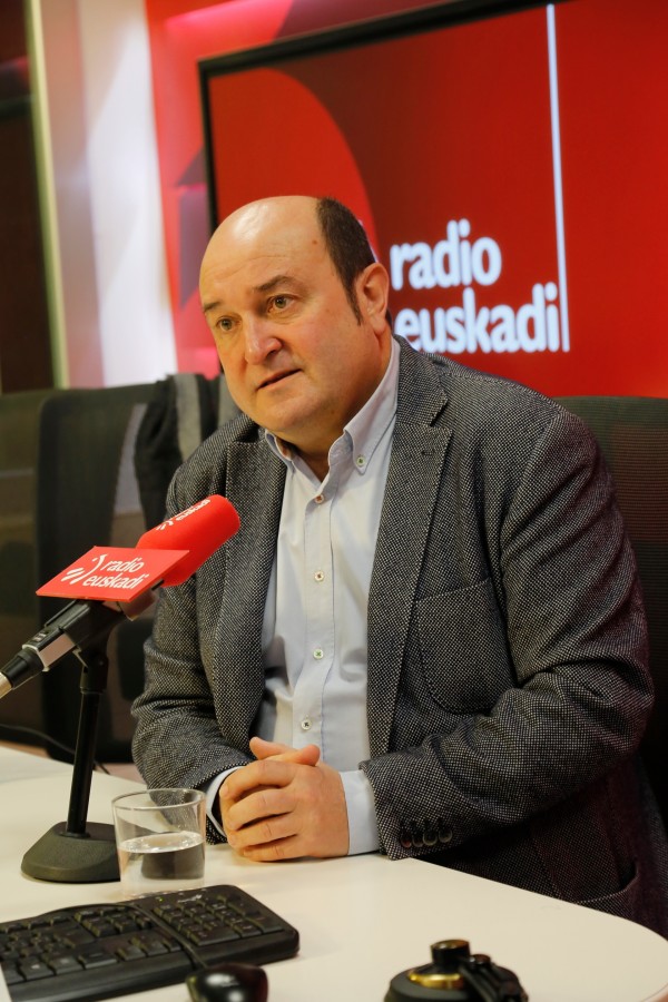 Andoni Ortuzar Radio Euskadin 20181213