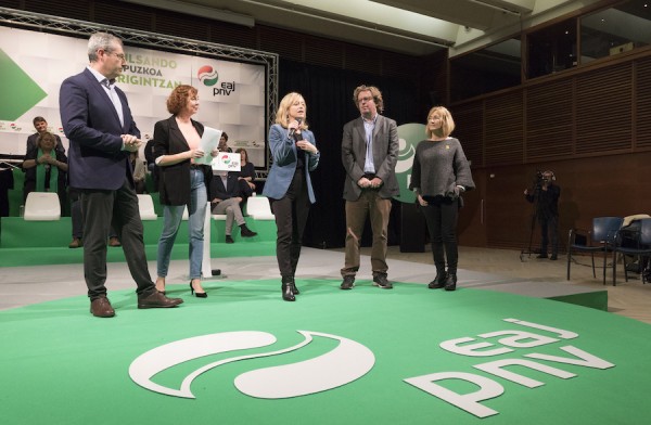 Joseba Egibar, Markel Olano. Asamblea Territorial de Gipuzkoa