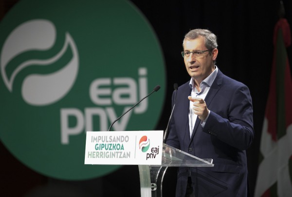 Joseba Egibar, Markel Olano. Asamblea Territorial de Gipuzkoa
