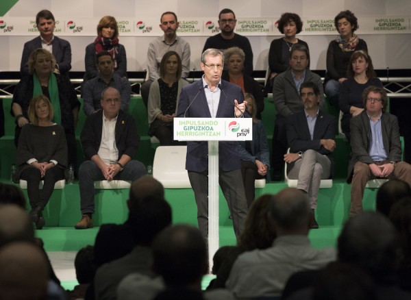 Joseba Egibar, Markel Olano. Asamblea Territorial de Gipuzkoa