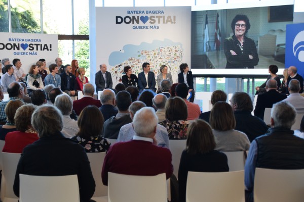 Eneko Goia - Udal Hauteskundeetarako Donostiako EAJ-PNVren hautagaitzaren aurkezpena