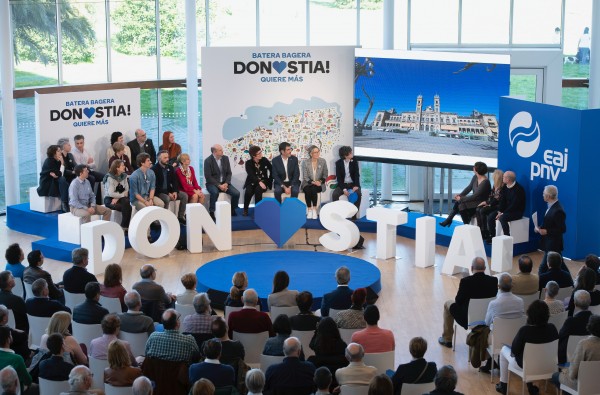 Eneko Goia - Udal Hauteskundeetarako Donostiako EAJ-PNVren hautagaitzaren aurkezpena