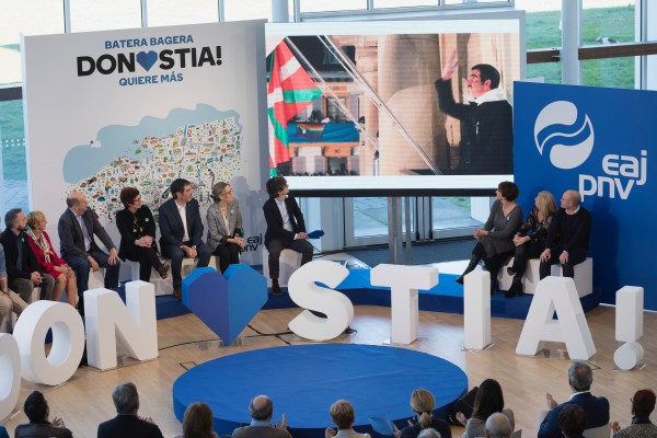 Eneko Goia - Udal Hauteskundeetarako Donostiako EAJ-PNVren hautagaitzaren aurkezpena