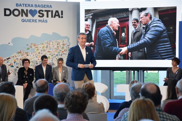 Eneko Goia - Presentación de la candidatura de EAJ-PNV Donostia a las elecciones municipales
