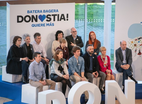 Eneko Goia - Udal Hauteskundeetarako Donostiako EAJ-PNVren hautagaitzaren aurkezpena