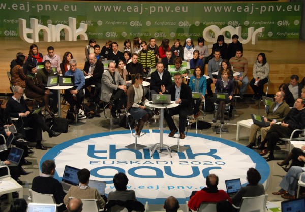 www.eaj-pnv.eu orrialdearen parte hartze gailuen aurkezpena