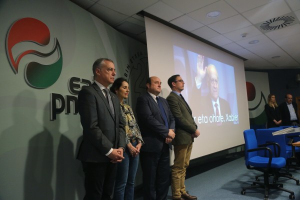 Xabier Arzalluz Antia - Asamblea Nacional Extraordinaria de EAJ-PNV