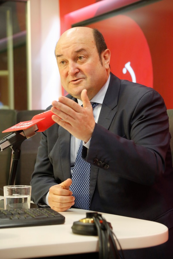Andoni Ortuzar Radio Euskadi irratian 20190313