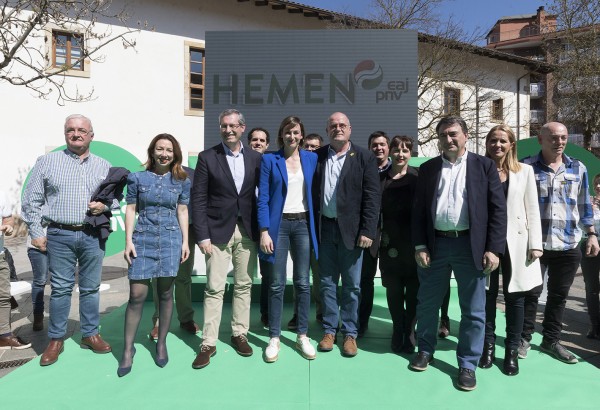 Presentación candidatura municipal de Arrasate